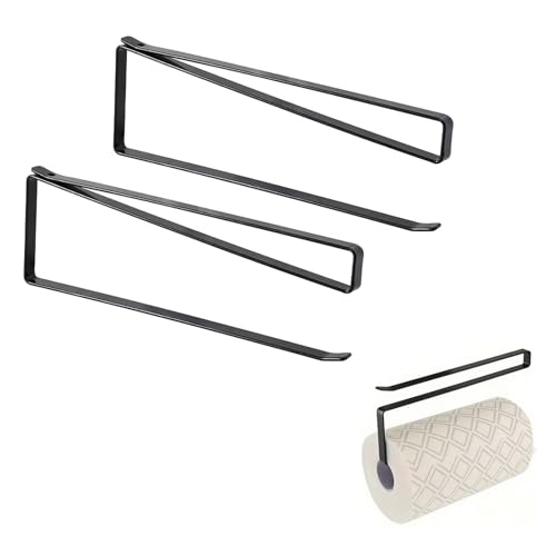 No-Drill Under Cabinet Paper Towel Holder - 2-Pack