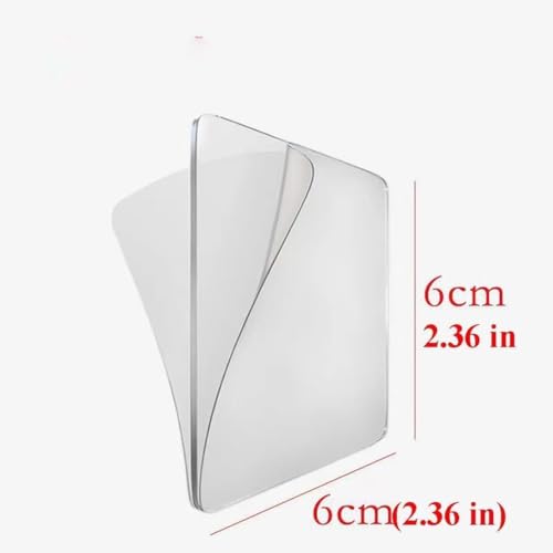 10 Pack Transparent Adhesive Sticky Pads for Shower Caddies