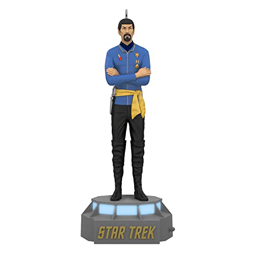 Star Trek Mirror Spock Storyteller Christmas Ornament - Light & Sound