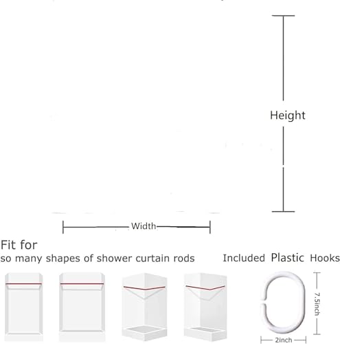 Cute Cat Purple Flower Shower Curtain - 70x70 Inches Floral Design