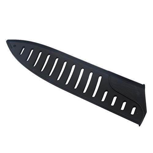 8-Inch Black Plastic Knife Blade Protector Sheath Cover