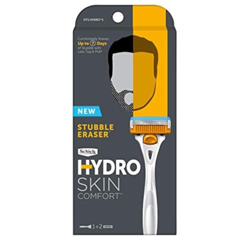 Schick Hydro Stubble Eraser Razor with 2 Refill Blades