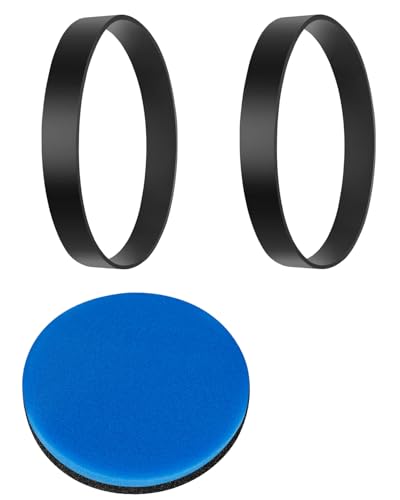 KEEPOW Vacuum Belt & Filter Kit for Bissell CleanView Swivel, 2+1 Pack