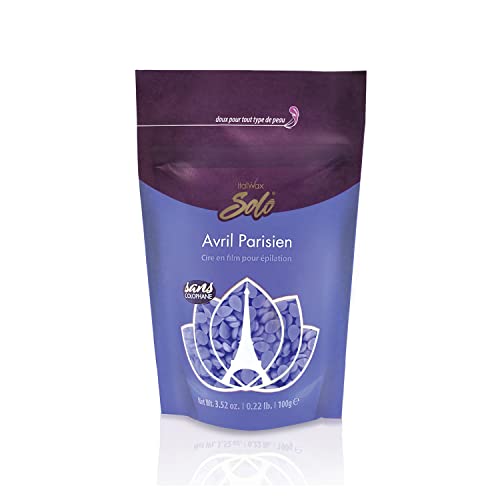 Italwax Solo Avril Parisienne Hard Wax Beads 100g Orchid Synthetic