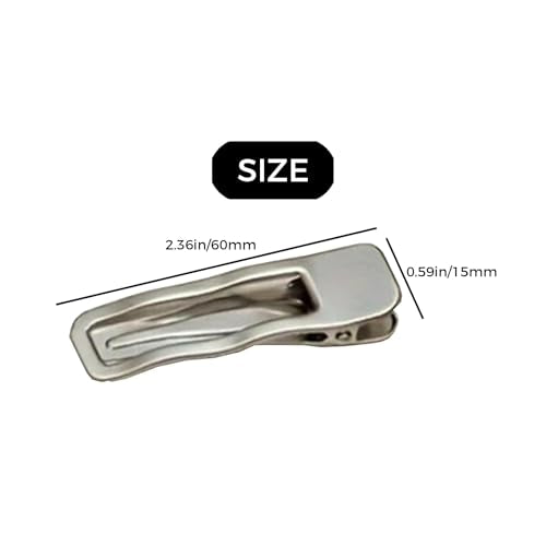Metal Wave Hair Clips Silver Y2k Hair Accessories for Women Girls