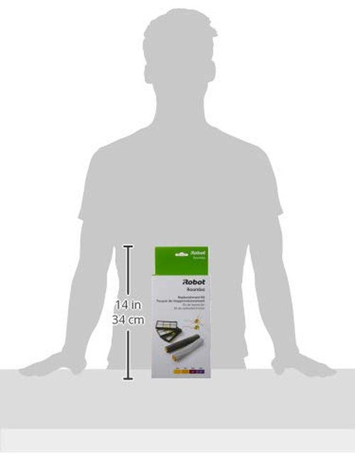 iRobot Roomba Authentic Replacement Parts - Roomba 800 and 900 Series Replenishment Kit (3 AeroForce Filters, 2 Spinning Side Brushes, and 1 Set of Multi-Surface Rubber Brushes)