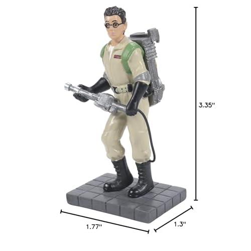 Department 56 Ghostbusters Village Accessories Dr. Egon Spengler Figurine, 3.35 Inch, Multicolor