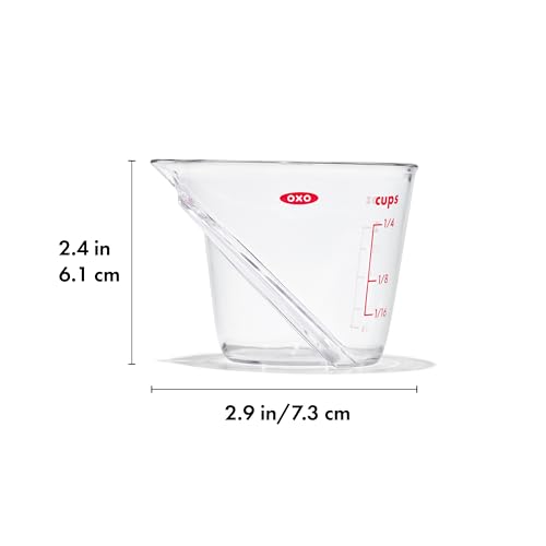 OXO Good Grips Mini Angled Measuring Cup - Dishwasher Safe
