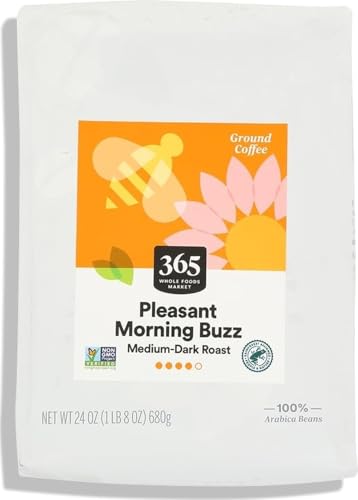 365 by Whole Foods Market Pleasant Morning Buzz Ground Coffee, 24 Oz