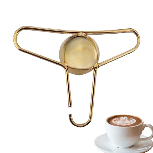 Coffee Alive Plated 24 Karat Gold Blanching Tool: Enhance Your Coffee Flavor with This Simple and Effective Tool
