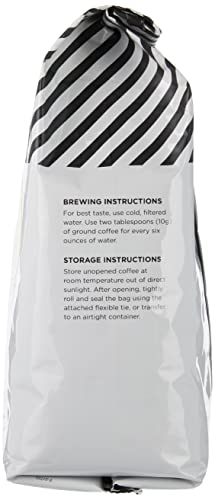 Amazon Fresh Just Bright Ground Coffee, Light Roast, 32 Ounce Bag