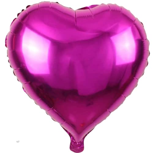 XL Pink Heart Balloon - 29-Inch Foil Balloon for Love Occasions
