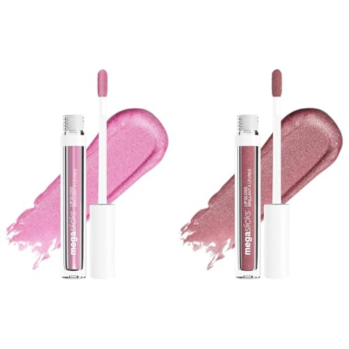 Wet n Wild Mega Slicks Lip Gloss 2-Pack High Shine Hyaluronic Acid
