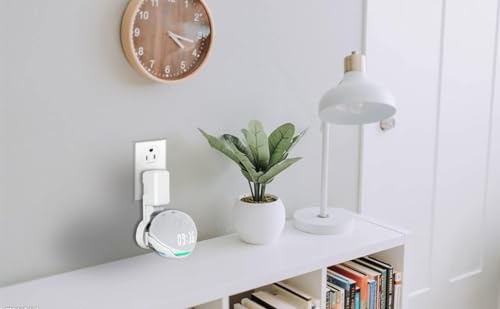 Saifsmart Blue Wall Mount Holder for Echo Dot 4th/5th Gen with Cable Management