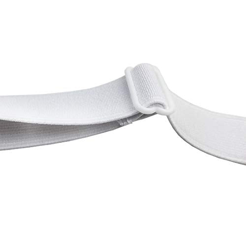 Adjustable Bed Sheet Clips - 4 Pack Mattress Holder Straps (White)