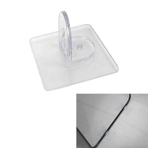 Aogigigio No Drill Mirror Stoppers – 12pcs Plastic Stabilizers for Full Length Mirrors
