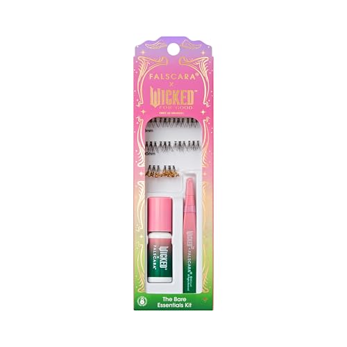 Falscara x Wicked False Eyelash Extension Kit with Gold Glitter