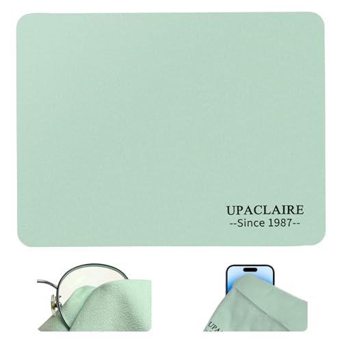 UpaClaire Extra Large Suede Eyeglass Cleaning Cloth - 8" x 10"