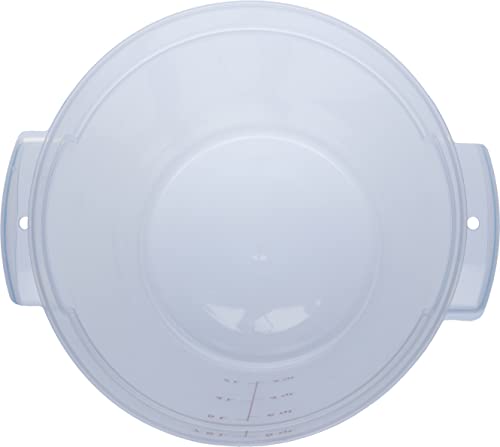 8 Quart Stackable Food Storage Containers Pack of 12 - Clear Polypropylene