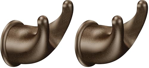 Moen Mason Robe Hook in Old World Bronze - Pack of 2