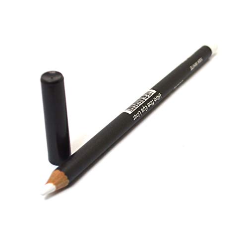 Italia-Deluxe White Eyeliner and Lip Liner Pencil #1004 with Zip Bag