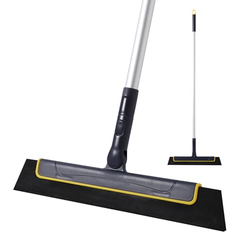 Yocada 51 Inch Floor Squeegee Broom with EVA Foam Blade