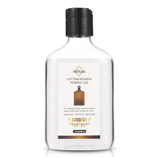 8.5oz Food Grade Mineral Oil for Cutting Boards & Butcher Blocks