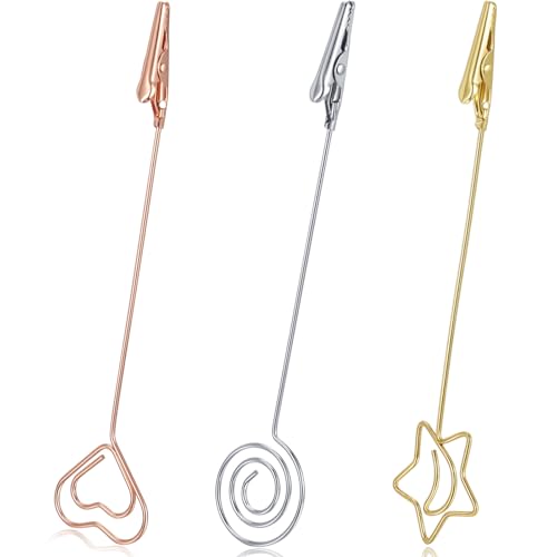 3PCS Multi-Functional Alligator Clips for Jewelry & Cards