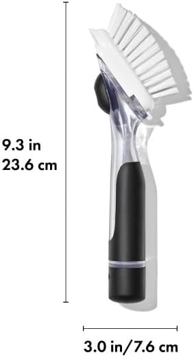 OXO Good Grips Soap Dispensing Dish Scrub Brush - Efficient Kitchen Cleaning Tool