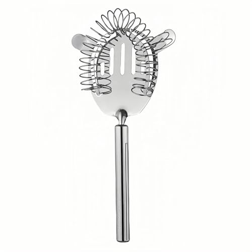 Professional Cocktail Strainer - 304 Stainless Steel, Leak-Proof & Dishwasher Safe