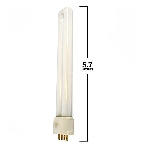 Sylvania DULUX S/E 9W T4 Fluorescent Lamp, 4100K, 2G7 Base