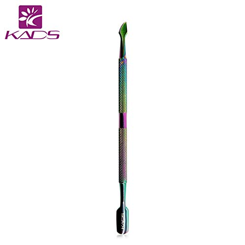 KADS Stainless Steel Cuticle Pusher & Gel Polish Remover Tool
