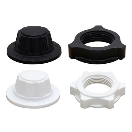 M8 Fan Fixing Nut - Colorless Hexagonal Flat Head Industrial Spare Part