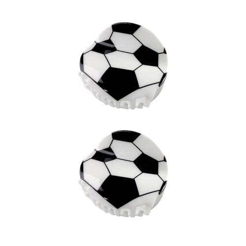 Football Hair Clip 2-Piece Set Non-Slip Sports Hair Barrettes