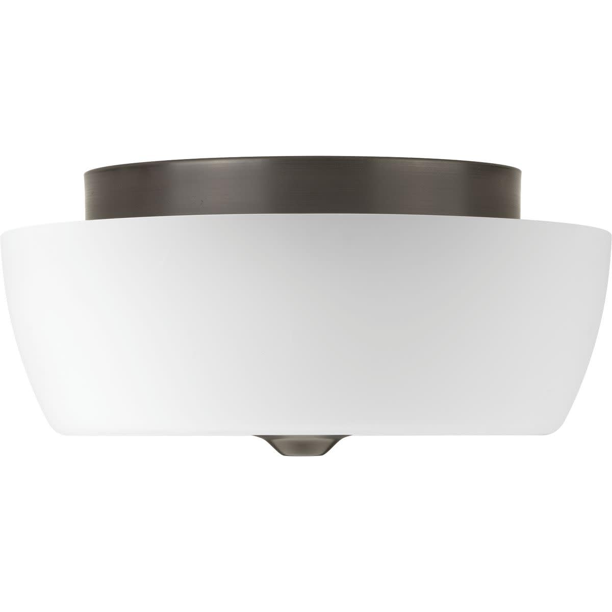 Progress Lighting Leap Collection Two-Light 14'' Flush Mount