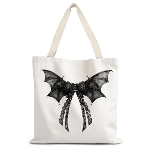 LUVADIAN Halloween Tote Bag - Eco-Friendly Pumpkin Design