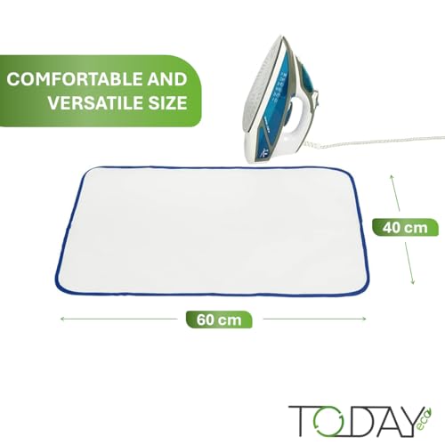 Today Heat Resistant Ironing Pressing Cloth - 40x60cm Mesh Protector