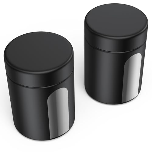 Urekt Glass Storage Jars 2 Pack - 4 oz Premium Food Grade Containers
