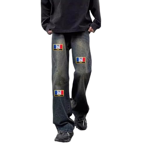 Iowa Flag Patch - Iron-On or Sew-On Embroidered Tactical Patch