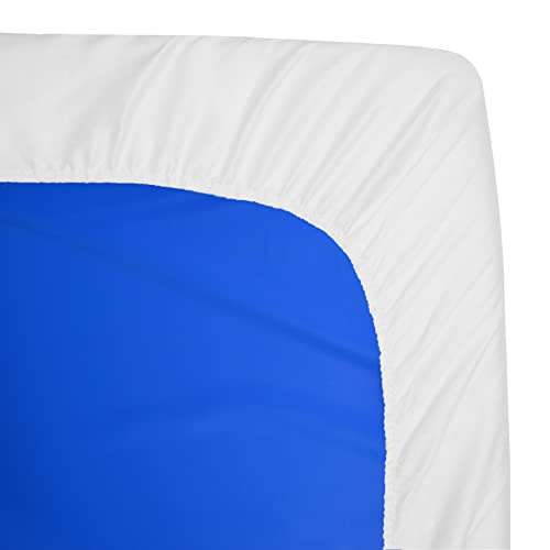 American Baby Company Microfiber Nap Mat Sheets - Snow White, Pack of 2