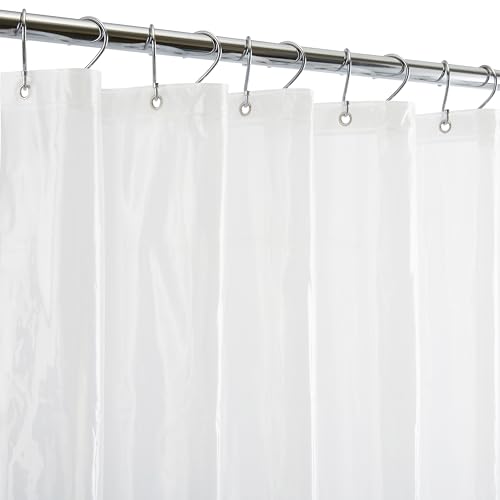 Bath Bliss Waterproof Shower Curtain Liner, 70" x 72", Super Clear