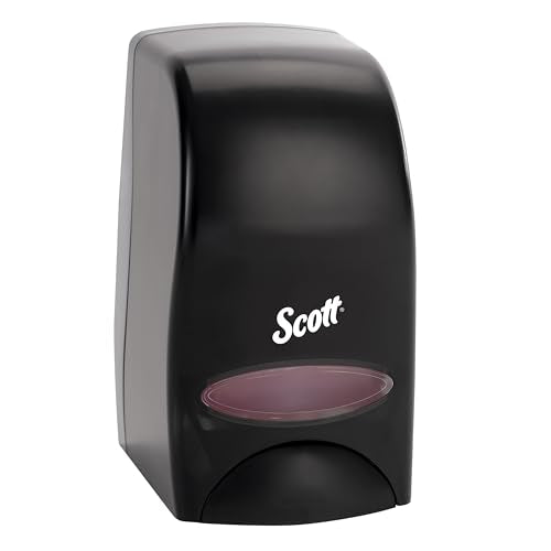 Scott Professional High-Capacity Manual Skin Care Dispenser - Black