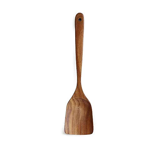 COSIBOA Teak Wooden Spatula Turner - Handcrafted Kitchen Utensils
