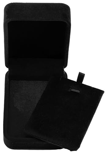 Black Velvet Jewelry Box for Necklace & Pendant | Giftop