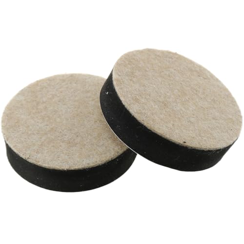 MEETOOT 8-Pack Self-Adhesive Furniture Bed Leg Risers - 0.5 Inch Height Increase