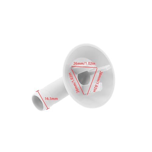 Air Conditioning Elbow Drain Adapter - 26mm Hose Connector