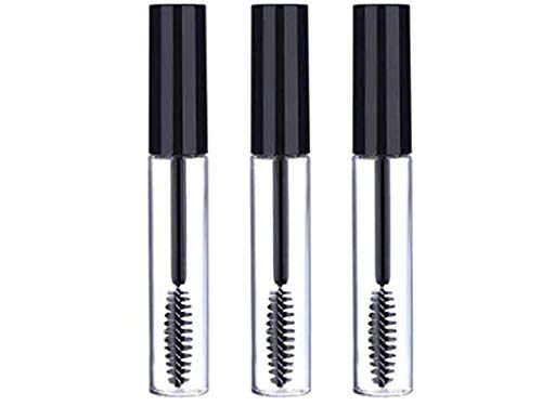 Sinen 3pcs 10ml Empty Mascara Tubes with Wands & Funnels