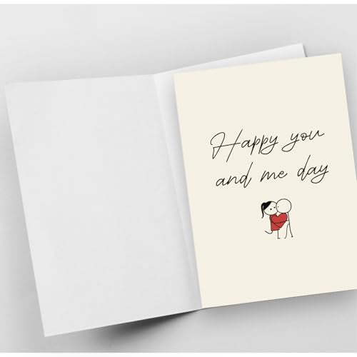 FeliBebe Anniversary Card for Wife & Husband – Style L, 5x7