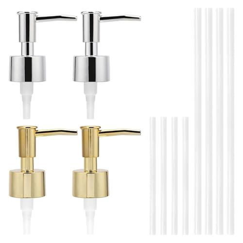 Gallipower 4 Pack Reusable Lotion Pump Heads - Style 3 Replacement