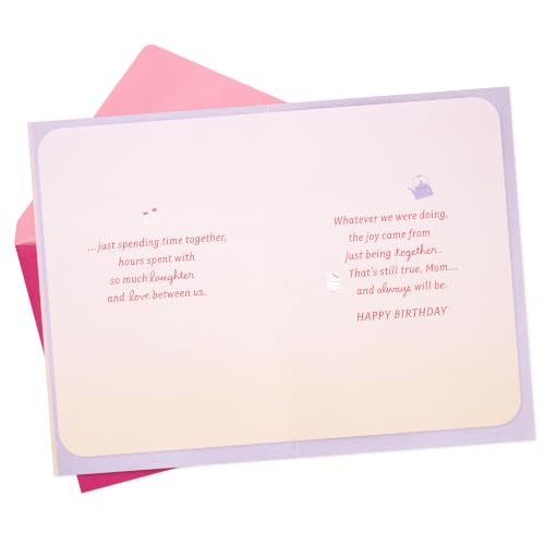 Hallmark Birthday Card for Mom - Laughter & Love Design